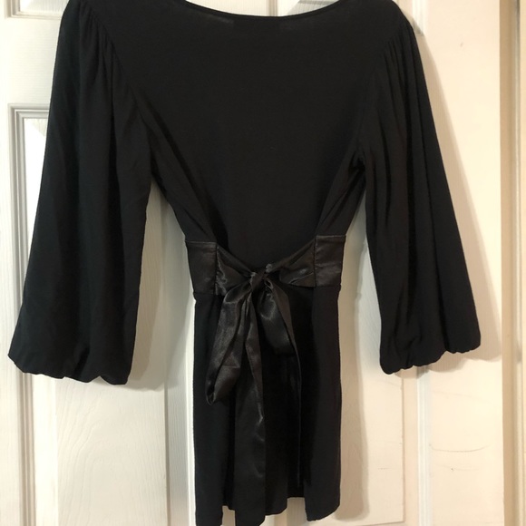 INC top with tie waist size Small - Picture 2 of 7